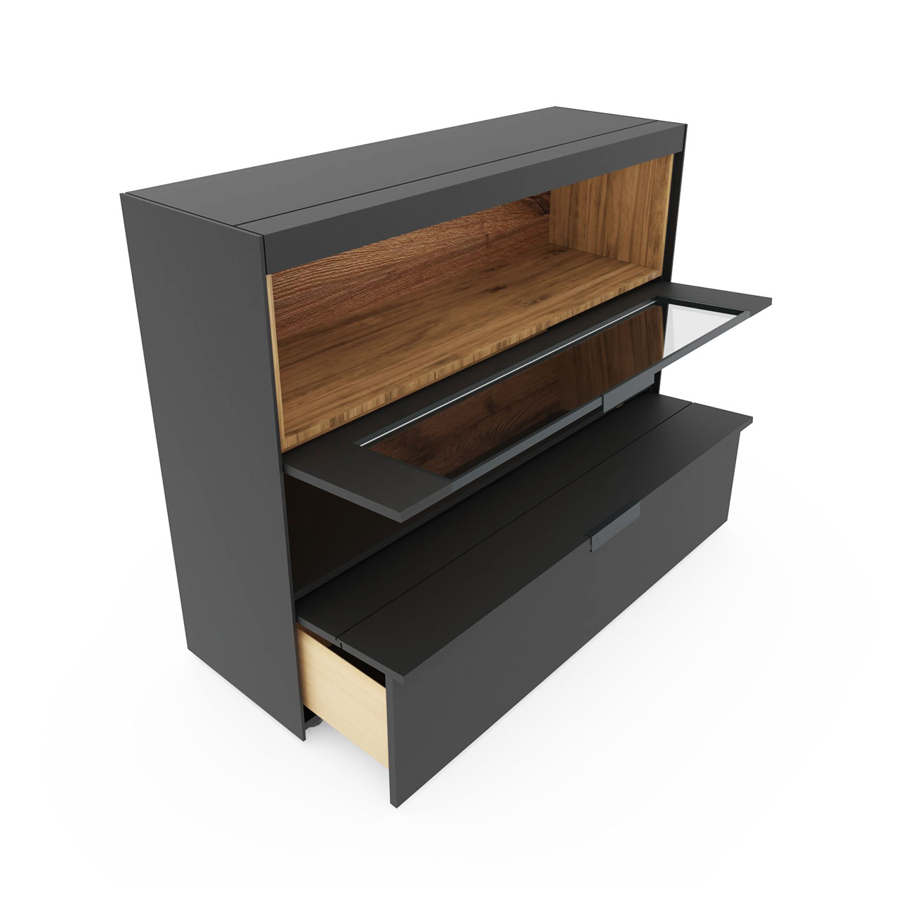 Schöner Wohnen YORIS - Highboard 7180-6141 - offen