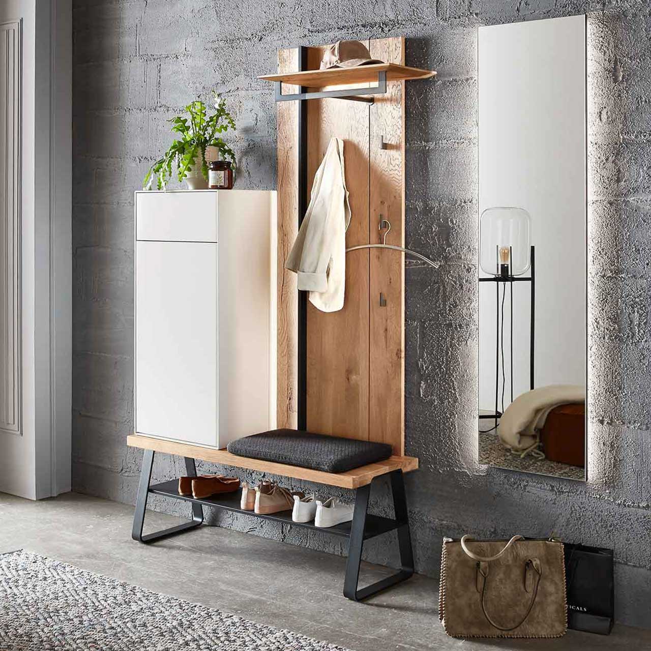 Hartmann Möbel VELKO - Wandgarderobe 7240G-8051 - Milieu