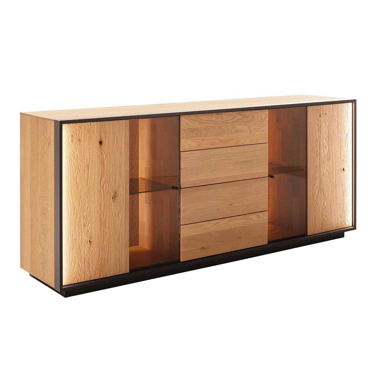 Schöner Wohnen YOLA - Sideboard mit Sockel 8590-4192 - inkl. Beleuchtung