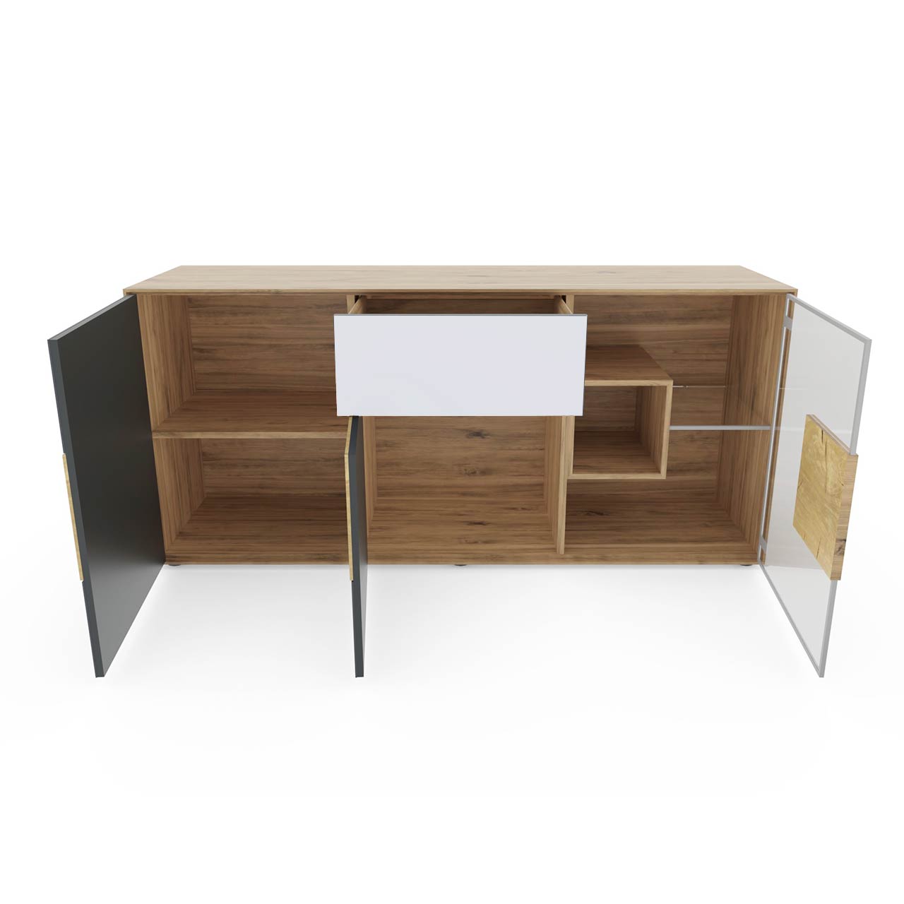 Hartmann Möbel Caya - Sideboard 7170-4195 W - offen