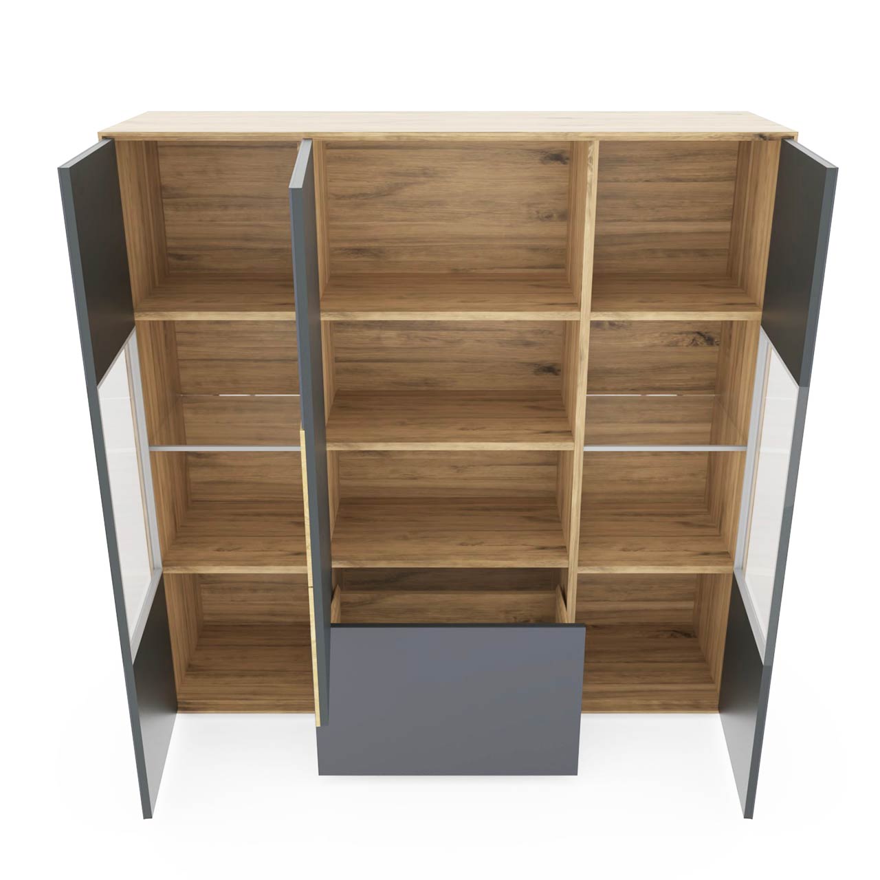 Hartmann Möbel Caya - Highboard 7170-7134 A - offen