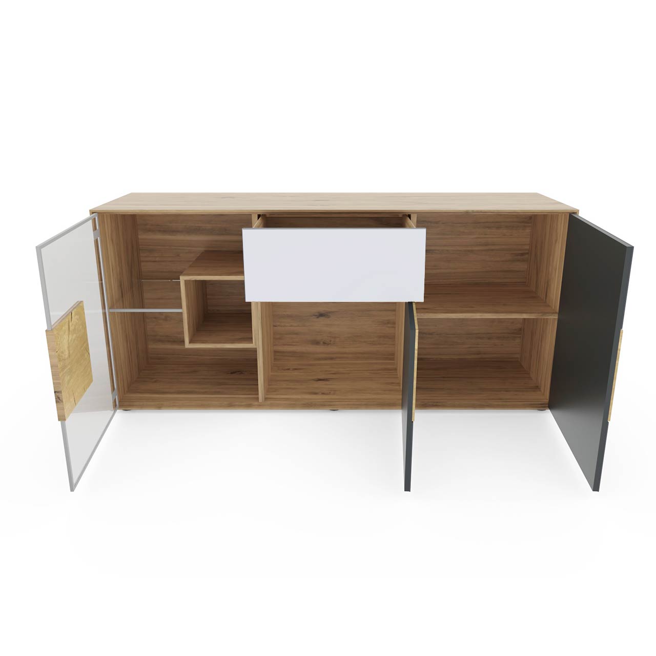 Hartmann Möbel Caya - Sideboard 7170-4196 W - offen