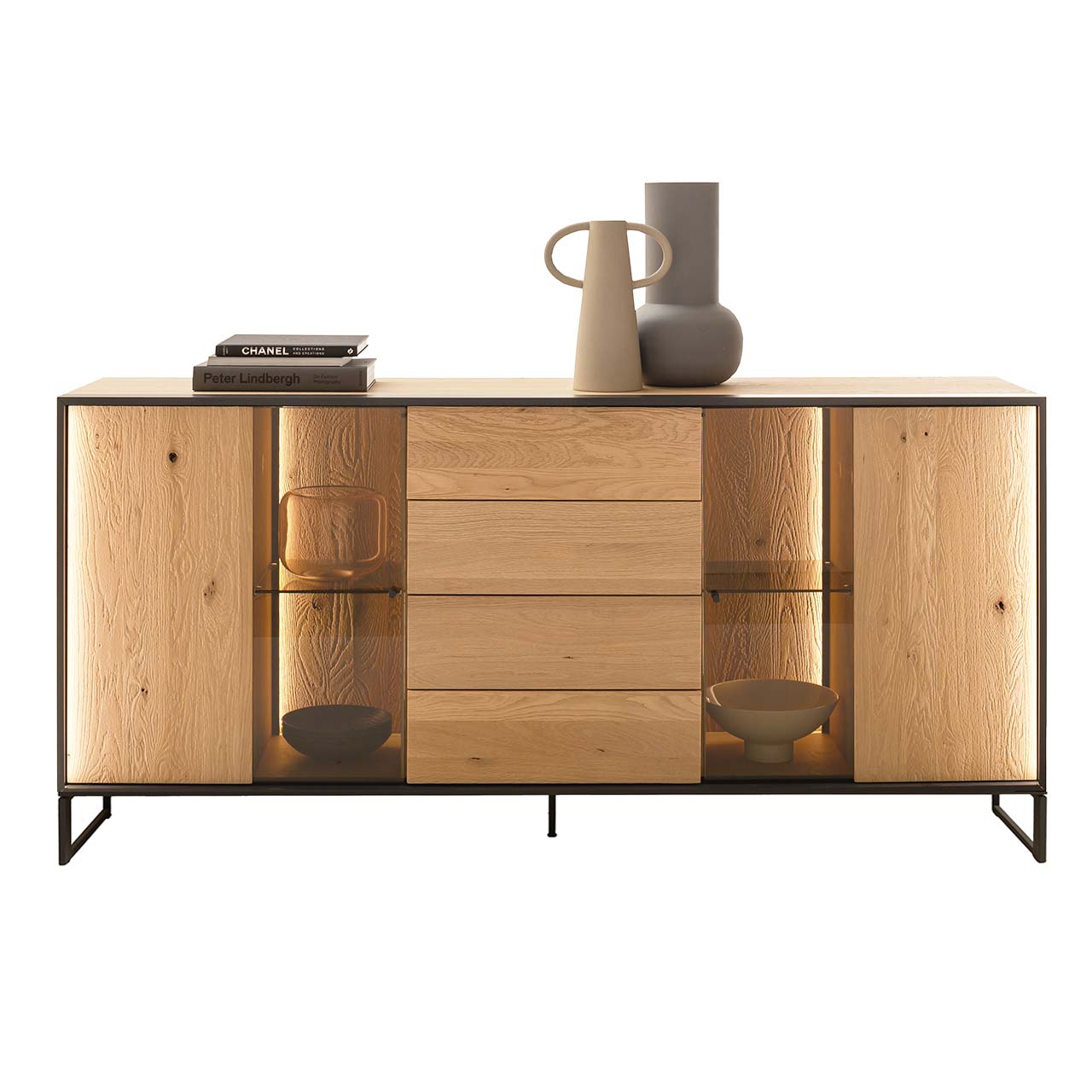 Schöner Wohnen YOLA - Sideboard 8590-4193 - mit Kufen niedrig