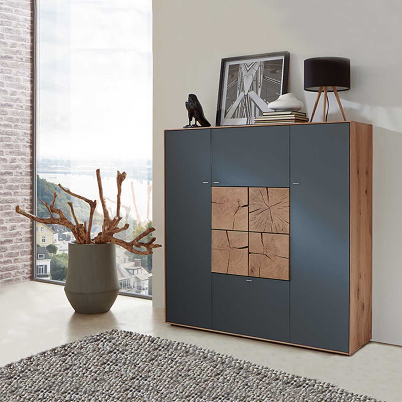 Hartmann Möbel Caya - Highboard 7170-7133 A - Milieu