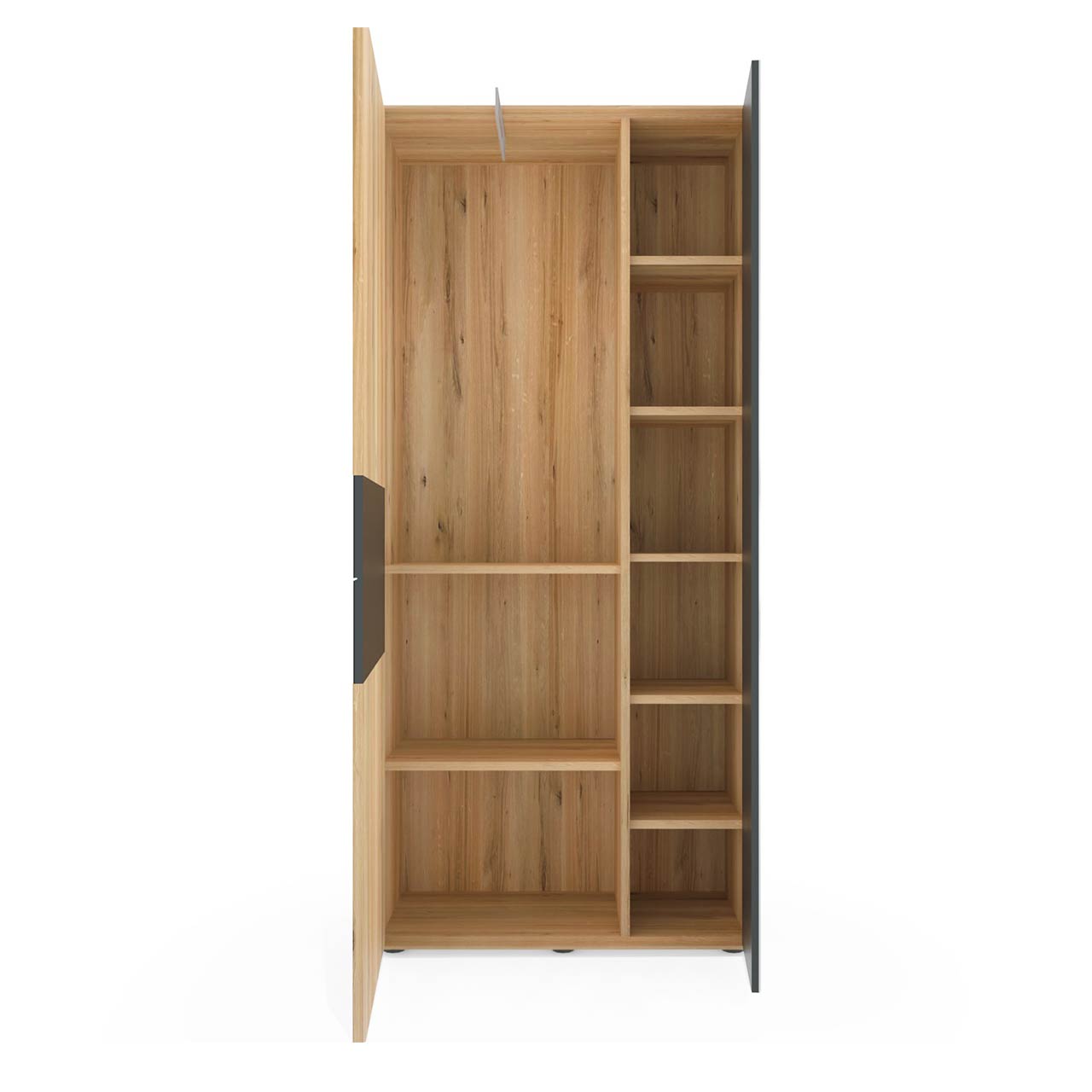 Hartmann Garderobe Runa - Stauraumschrank links 8440-0091 li. - offen