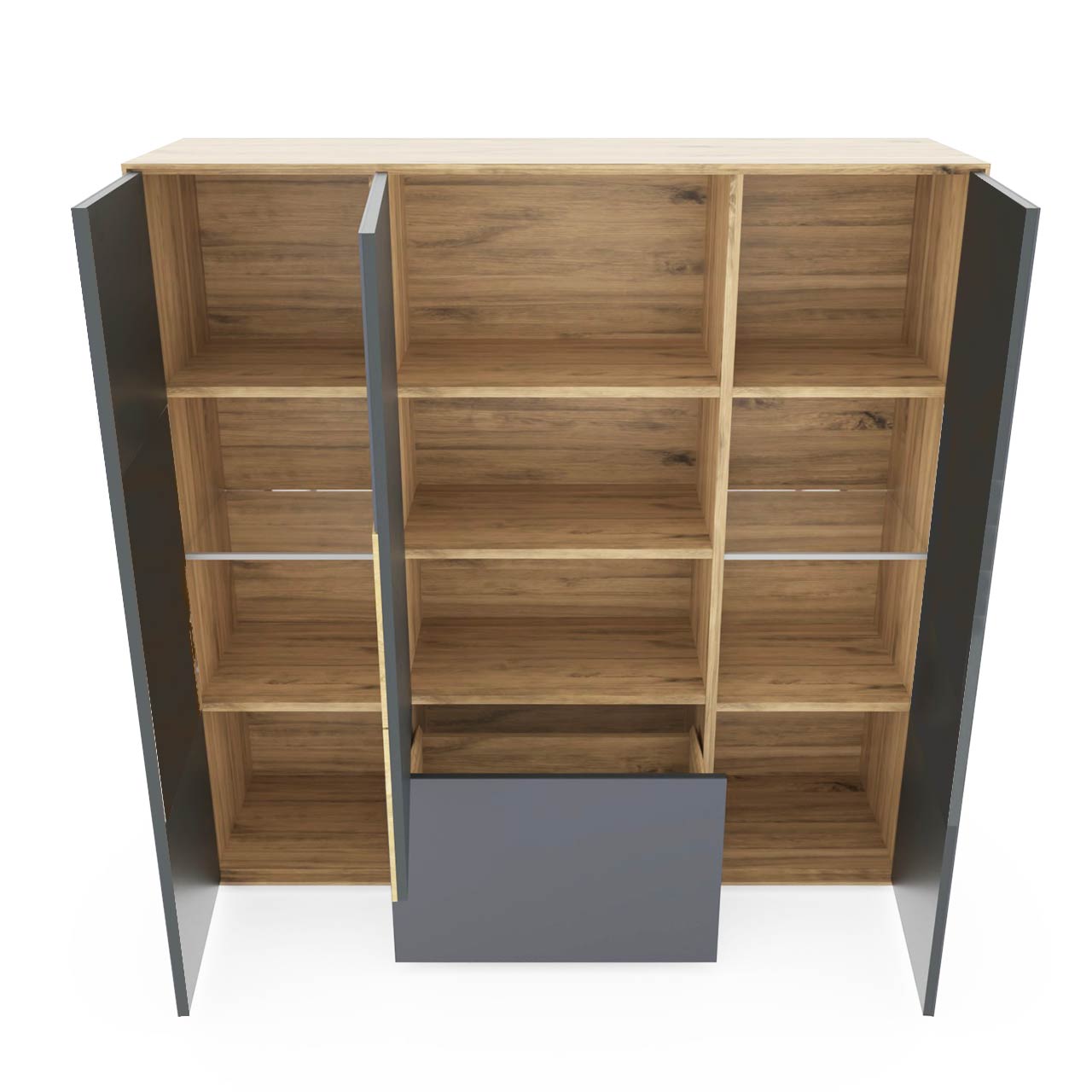 Hartmann Möbel Caya - Highboard 7170-7133 A - offen