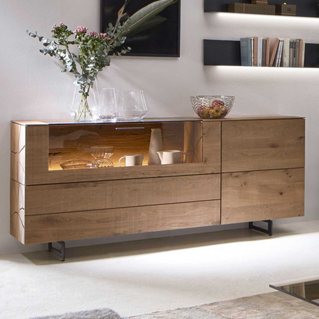 Hartmann Vara - Füße Metall anthrazit 7210W-1045 | Milieu