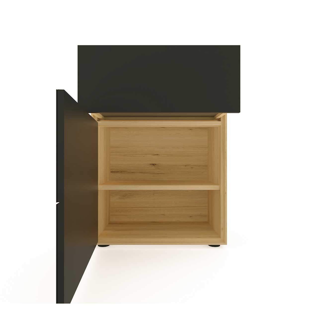 Hartmann Garderobe Runa - Stauraumschrank links 8440-4061 li. - offen