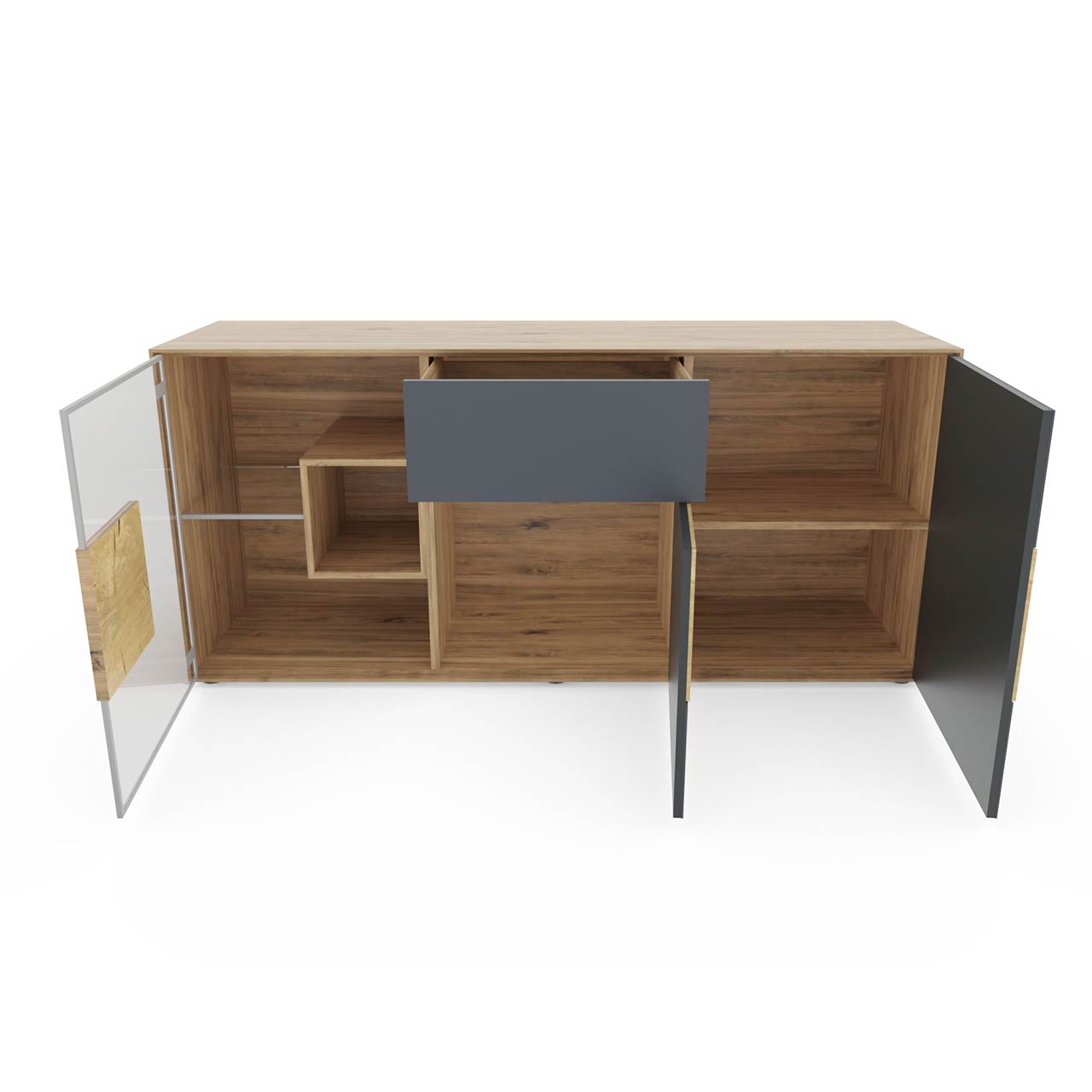 Hartmann Möbel Caya - Sideboard 7170-4192 A - offen