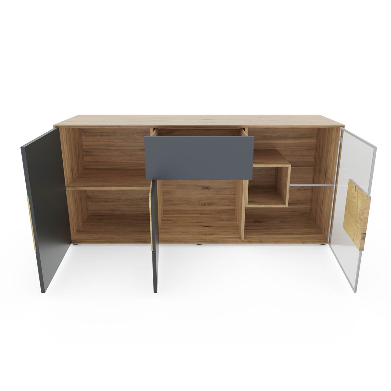 Hartmann Möbel Caya - Sideboard 7170-4191 A - offen