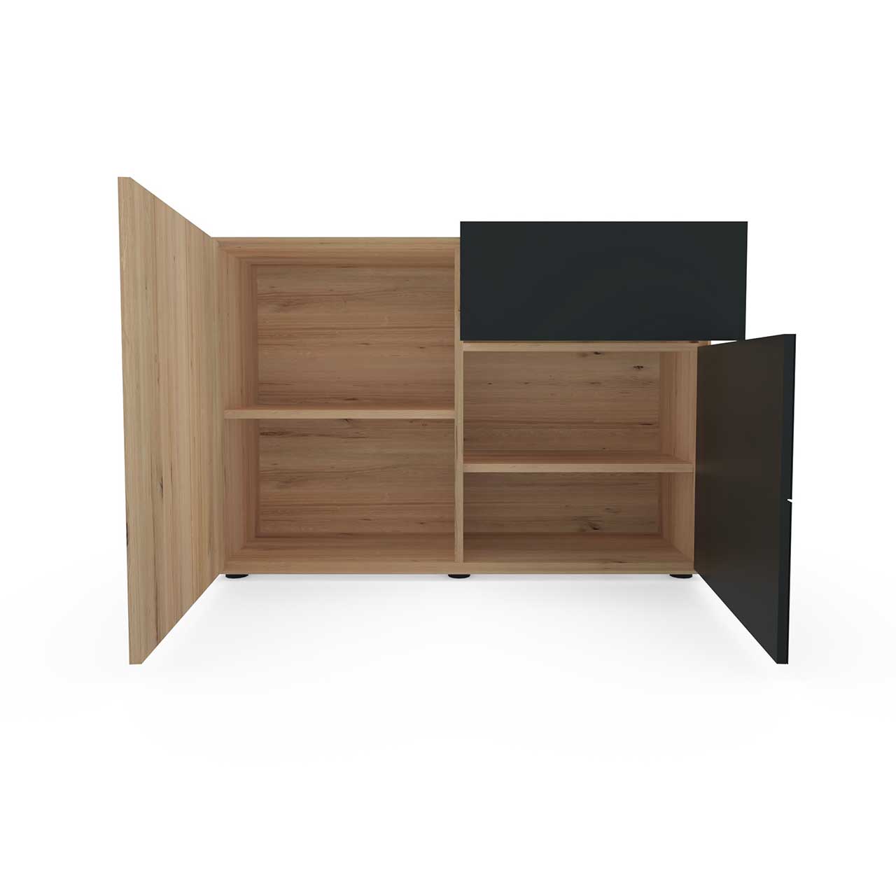 Hartmann Garderobe Runa - Stauraumschrank 8440-4111 - offen